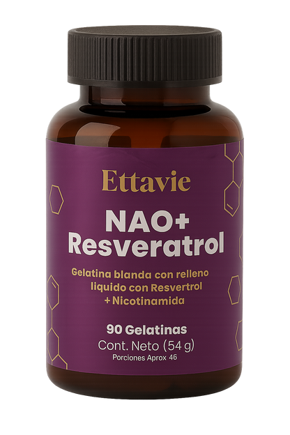 Ettavie: 1 Resveratrol + 1 pastillero premium